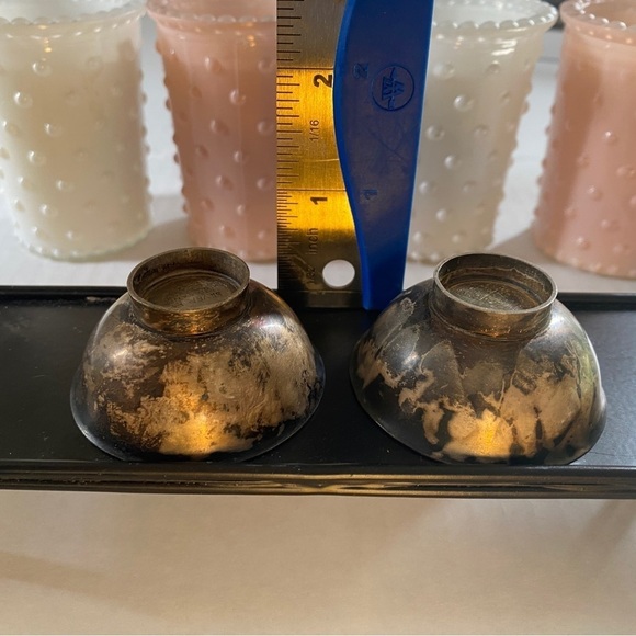 Vintage 𝅺Salt And Pepper Cellar Silver EP Made in Japan - Picture 14 of 14